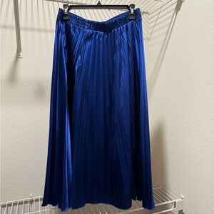 Serra Royal Blue A-Line Skirt